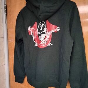 Authentic True Religion Mens Hoodie L. Large Logo. Brand New w/ Orig.Tag